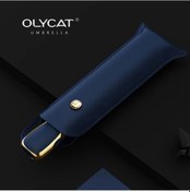 Resim Fochsia Kadınlar Ultra Hafif Katlanır 6 Kollu Otomatik Portatif Blue S6 Şemsiye 