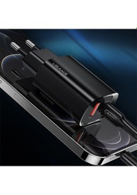 Resim Usams Apple Uyumlu iPhone 20W Qc3.0 + Pd3.0 Hızlı Şarj Başlık Us-Cc121 T35 (342910658) 