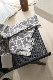 Resim Marrakech Jakarlı Peştemal Siyah, Taşıma Çantalı 