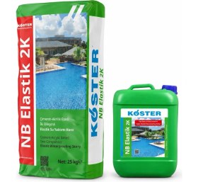 Resim Köster Nb Elastik 2k Su Yalıtımı Harcı 33 Kg Çimento-Akrilik Esaslı Yüksek Elastik Özellik 