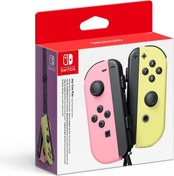 Resim Nintendo Switch Pastel Pembe - Sarı Joy-Con 2'li Controller 