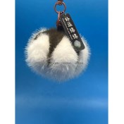 Resim Silver1 Zarif Sevimli Yün Anahtarlık Kitap Çantası Çekicilik Bebek Araba Anahtarlık Çekicilik (Yurt Dışından) 