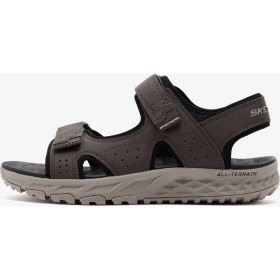 Resim Skechers Escape Plan Trail Sandal - Fo Erkek Kahverengi Sandalet 237588 Brn 