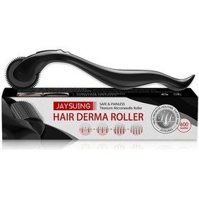 Resim Moveevo Jaysuıng Saç Gelişim Rulosu - Titanyum Mikro İğne İle Güvenli Bakım, Kökleri Güçlendirir, Saçları Dolgunlaştırır 