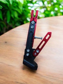 Resim Motorsiklet Kırmızı Yan Ayaklık Sehpa Ayarlı Sb-001 
