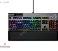 Resim Asus ROG Strix Flare II Red Animate Hot Swappable Mekanik Gaming 