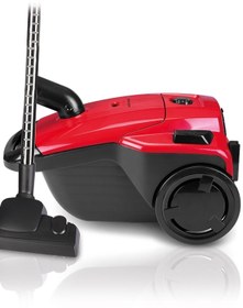 Resim GoldMaster Fuerza Kırmızı 4 Litre Geniş Kapasiteli Hız Ayarlı Toz Torbalı 5 Yıl Garantili Elektrikli Süpürge 