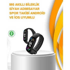 Resim Akıllı Bileklik - Kalp Atışı Uyku Adımsayar ve Bildirim Takibi Nemere 