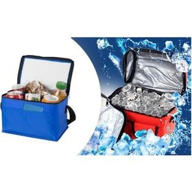 Resim Bluedizayn Soğutucu Çanta Buzluk Termos Plaj Piknik Çantası Araç Içi Termos Mavi 