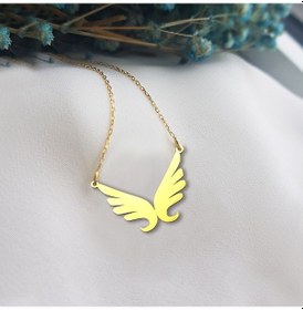 Resim Vaoov 925 Ayar Gümüş Melek Kolye (529954913) 