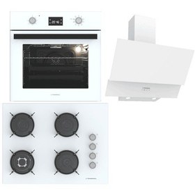 Resim Termikel BO O6555C W - BH P7194C W - CH C6532C WW Ankastre Set Beyaz 