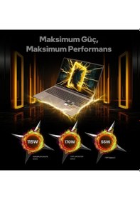 Resim Game Garaj Slayer R9T-5050 C5 R9-7845HX 16 GB 1 TB RTX5050 16" Free Dos Dizüstü Oyuncu Bilgisayarı 