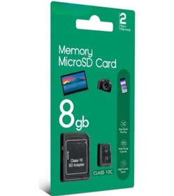 Resim 8 Gb Micro Sd Siyah Hafıza Kartı Telefon Kamera Tablet 