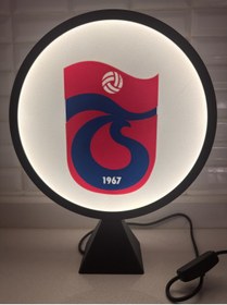 Resim Vaggolab Trabzonspor Led Işıklı Gece ve Masa Lambası 