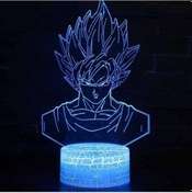 Resim Metabagua 3d Dragon Ball Z Led Küçük Gece Işık Oğlu Goku Masa Masası Lamba Dekor Çocuk Oyuncakları Ptdk4b Beyaz 