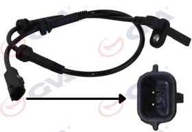 Resim Abs Sensörü Ön Sağ-Sol Renault Express 23 Symbol Iıı 14 Dacıa Dokker 12 Sandero Iı 16 Logan Mcv Iı 13 