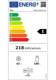Resim Teka RBF 43330 FI EU 242 L No-Frost Ankastre Buzdolabı 