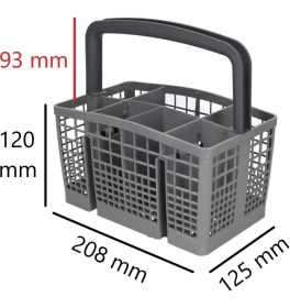 Resim Demir Teknik Hotpoint Indesit Bulaşık Makinesi Çatal Kaşık Sepeti 