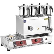 Resim Remta Doğalgazlı Çay Kazanı Dört Demlikli 43 L Remta Çay Ocağı Makinesi-95632 