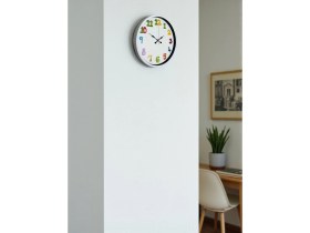 Resim Ototechparca 36 cm Çocuk Odası Dekoratif Duvar Saati 