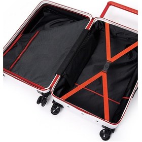 Resim Elatae Vouge Exclusive Kabin Boy Ultra Strong Valiz Beyaz V10737 Beyaz 