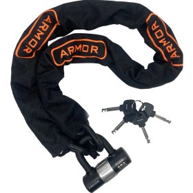 Resim Armor 812 Mv 1.20M Motosiklet Için Yüksek Güvenlikli Dövme Çelik Zincir Kilit 