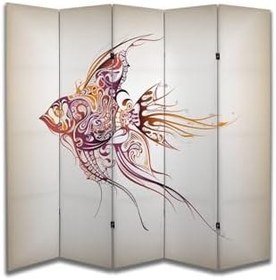 Resim Doğa Temalı Özel Tasarım Paravan Room Divider PRV1143, 180 x 180 