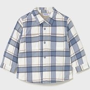 Resim Mayoral Mavi Erkek Bebek Ekose Gömlek 2104 Mavi 