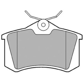 Resim Renault Megane Ii 1.4 2003-2019 Delphi Arka Fren Balatası N11.14870 