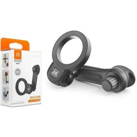 Resim Subzero Araç İçi Premium Telefon Tutucu Izgara Kancalı 360 Derece Magnetik Dönebilen Telefon Tutucu Hr89 Siyah 