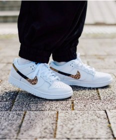 Resim Nike Dunk Low Se Animal Instinct White (W) |kadin Ayakkabı Dd7099-100 Stilim Spor 