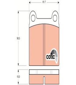 Resim GDB101 Fren Balatasi Arka W126 85-91 C126 87 - 91 W116 75-80 C107 74-81 