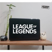 Resim Legends Of Legends Laptop Sticker Beyaz 
