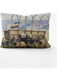 Resim Paradero Vahşi Batı Yastık Kılıfı 