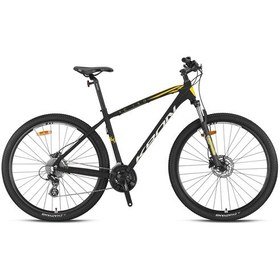 Resim Kron Xc 150 Pro - 29 Mtb - 17' - 9 Vites - H.dısc - Mat Siyah-gri/sarı Siyah - Sarı - Gri 