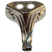 Resim Skygo Moda Ahşap, Mdf, Sunta Sandık Ayağı, Kutu Ayak 1,5 cm - Nikel 