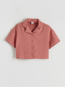 Resim LC Waikiki Basic Kız Çocuk Müslin Gömlek Ve Pantolon (S6) 