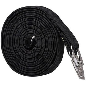 Resim Novahub 4m Siyah Elastik Bağlama Halatı, Bisiklet-motosiklet Koltuğu İçin 