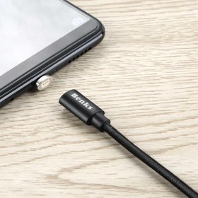 Resim Benks D21 Magnetic Micro USB Kablo 1.6A Mıknatıslı Şarj Kablosu 120 cm 