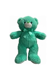 Resim Renkli Peluş Ayı 50 Cm Yeşil Çok Renkli 