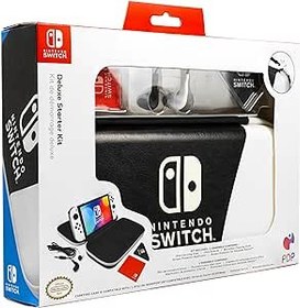 Resim PDP Gaming Deluxe Starter Kit for Nintendo Switch, Nintendo Switch Lite, Nintendo Switch OLED Model - Black and White 