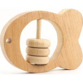 Resim Velapati Ahşap Balık Abaküs Çıngırak 