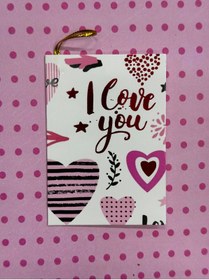 Resim demontecraft Hediye kartı not karti 6.5x9.5 ölçü 1 adet 