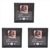 Resim Lillian 3x Müzik Buzdolabı Çıkartması, Albüm Mıknatısı Hareketi Şarkı Çalabilir ve Ses Ayarlanamaz Sevgililer Günü Hediyeleri (Yurt Dışından) 