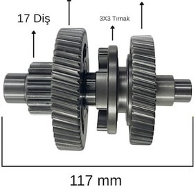 Resim Lx 200 Atv İleri Geri Şanzıman Dişli Seti 