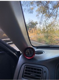 Resim Honda Civic 1989-2025 Model Uyumlu Honda Yazılı Araç İçi Saat 