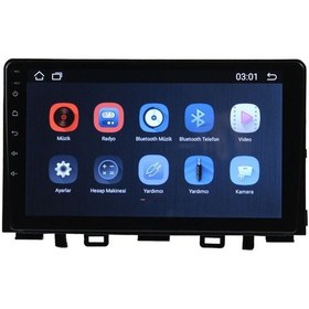 Resim Kia Stonic New 2017-2022 9 inç 6-64 GB Android Carplay Multimedya 