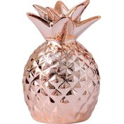 Resim Lijinxu Yaratıcı Ananas Şekli Para Kutusu Masaüstü Heykeli El 