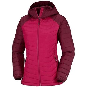 Resim Columbia Powder Lite Hooded Kadın Mont Bordo 