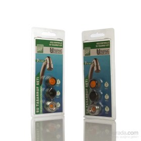 Resim Universal® 3-Lü Su Tasarruf Seti (Tüm Musluk Bataryalarda) 